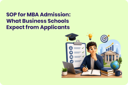 SOP for MBA Admission What Business Schools Expect from Applicants