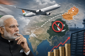 India Xinjiang air route