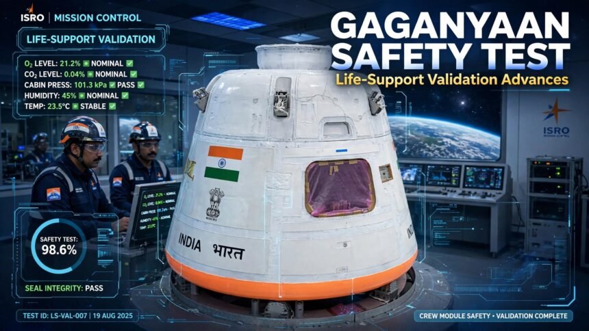 Gaganyaan Life-Support Validation
