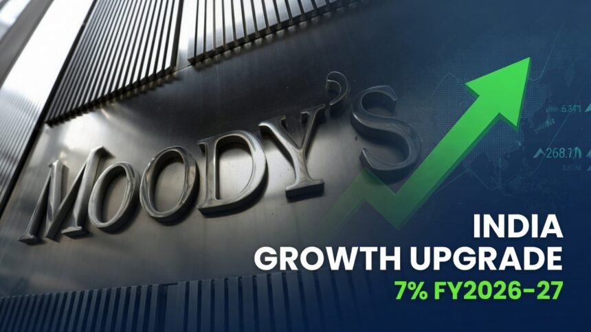 Moody's upgrades India's growth