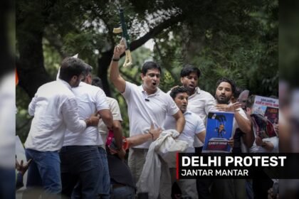 Delhi Jantar Mantar protest