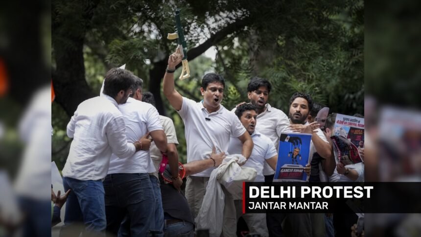 Delhi Jantar Mantar protest